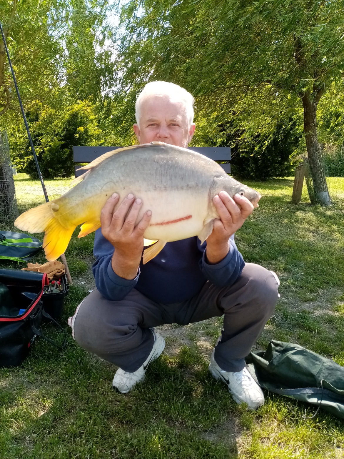 1. Kiss Ferenc 18.3 kg-os ponty (2021. június 27.) 1. Kiss Ferenc 18.3 kg-os ponty (2021. június 27.)